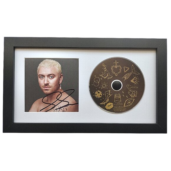 Sam Smith Signed CD Gloria Album Framed Display Beckett Authentic COA B 4 U Die - Picture 1 of 6